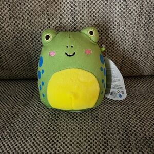 Squishmallows 5” Rare HTF Limell Frog. NWTs
